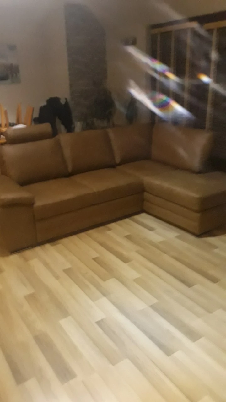 Кафява ъглова гарнитура